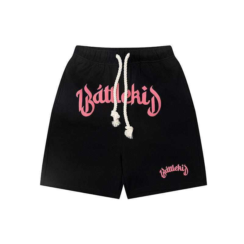 Casual Street Retro Cropped Shorts