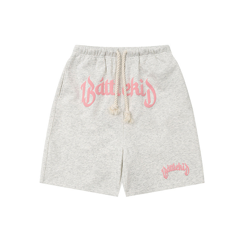 Casual Street Retro Cropped Shorts