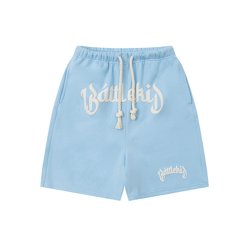 Casual Street Retro Cropped Shorts